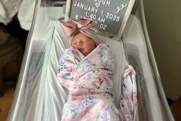UM Health-Sparrow Lansing welcomes 2025 New Year’s Baby