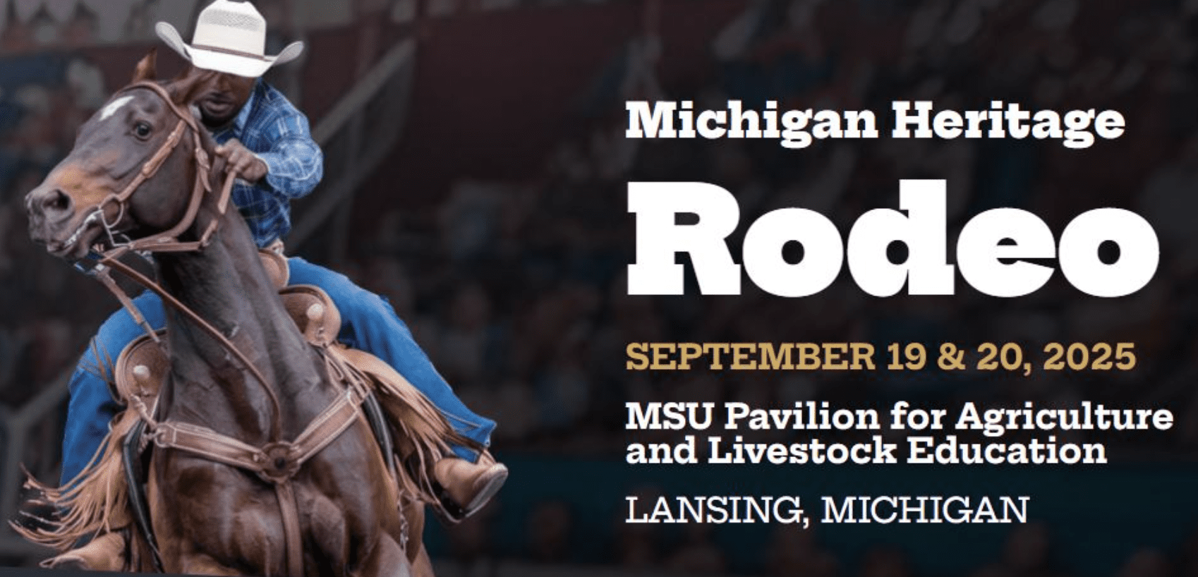 Inaugural Michigan Heritage Rodeo – A Salute to Cowgirls & Cowboys of ...