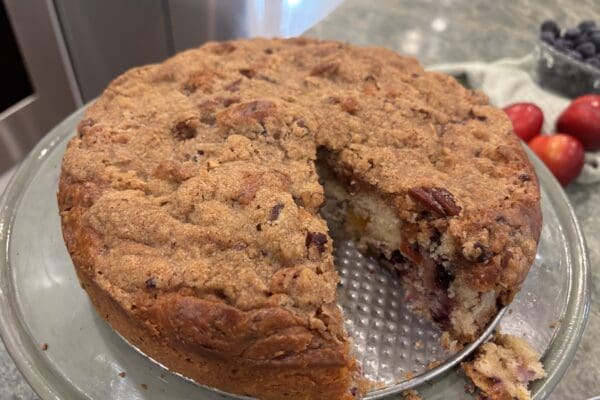 Seriously Simple: This streusel cake is plum delicious
