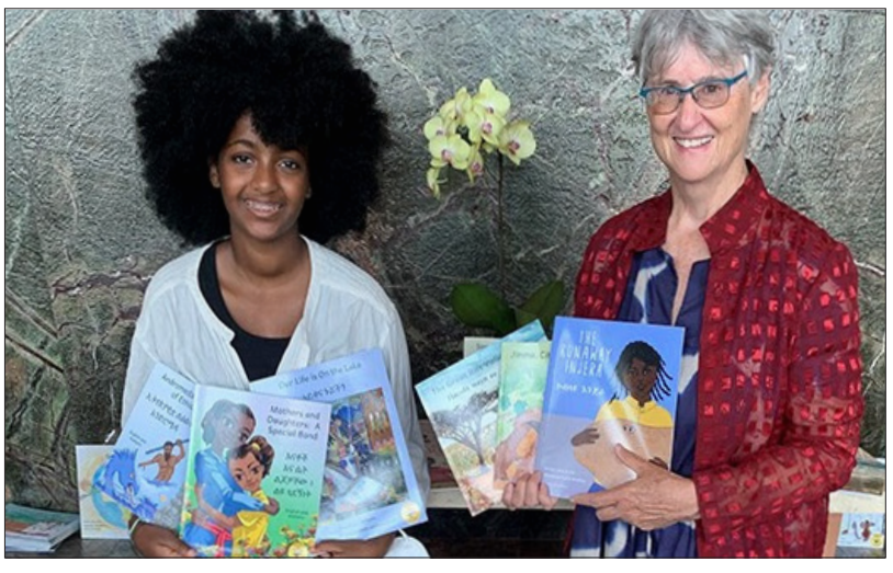 Teen Author Partners With Ethiopian Literacy Expert