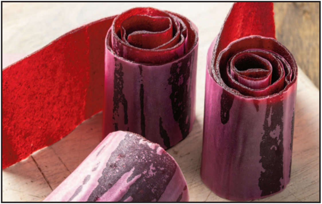 Triple Berry Fruit Leather